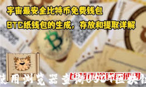 
如何使用浏览器查询USDT区块链信息