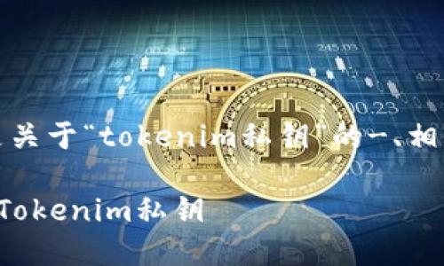 根据您的请求，以下是关于“tokenim私钥”的-、相关关键词及内容大纲。

如何安全管理和使用Tokenim私钥