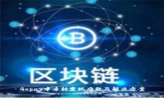 Gopay中币种变现难题及解决